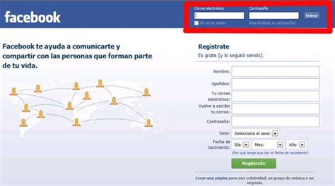 facebook.es entrar